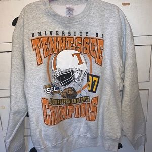 Vintage University of Tennessee Football Crewneck